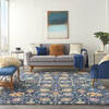 Nourison Passion Blue 67 X 96 Area Rug  805-141964 Thumb 3