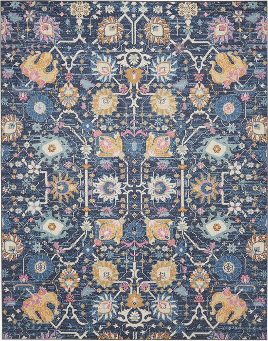 Nourison Passion Blue 80 X 100 Area Rug 805-141965 Image 0