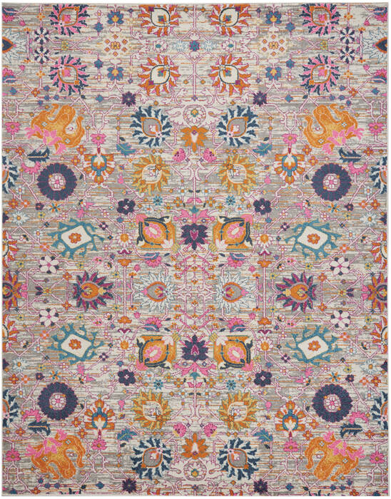 Nourison Passion Grey 90 X 120 Area Rug 805-141966 Image 0