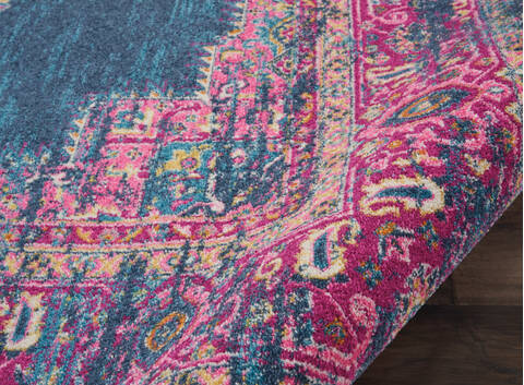 Nourison Passion Blue 90 X 120 Area Rug 805-141968 Image 2
