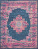 Nourison Passion Blue 90 X 120 Area Rug 805-141968 Thumb 0