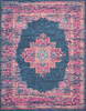 Nourison Passion Blue 90 X 120 Area Rug  805-141968 Thumb 0