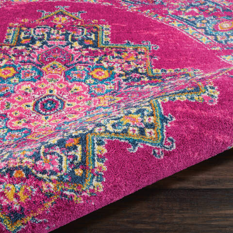 Nourison Passion Purple Round 40 X 40 Area Rug 805-141969 Image 2