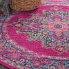 Nourison Passion Purple Round 40 X 40 Area Rug 805-141969 Thumb 4