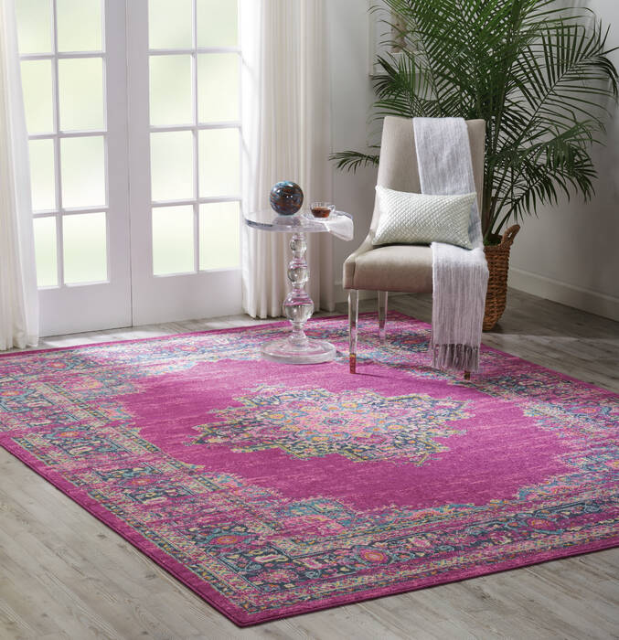 Nourison Passion Purple 90 X 120 Area Rug 805-141970 Image 3