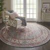 Nourison Passion Grey Round 80 X 80 Area Rug 805-141973 Thumb 3