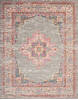 Nourison Passion Grey 90 X 120 Area Rug 805-141974 Thumb 0