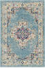 Nourison Passion Blue 110 X 210 Area Rug  805-141975 Thumb 0