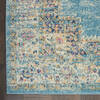 Nourison Passion Blue Runner 110 X 60 Area Rug  805-141976 Thumb 1