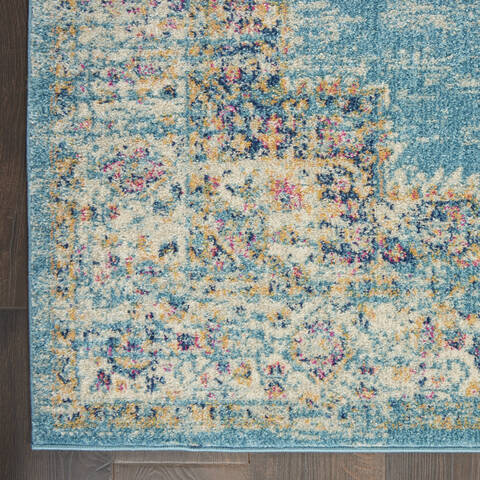 Nourison Passion Blue 80 X 100 Area Rug 805-141982 Image 1