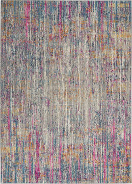 Nourison Passion Beige Rectangle 4x6 ft Polypropylene Carpet 141988