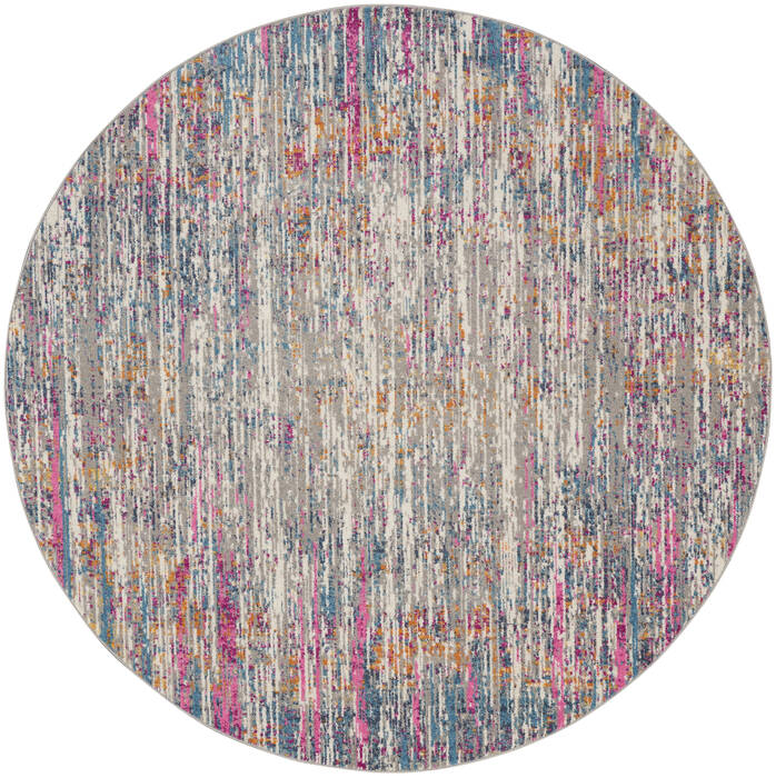 Nourison Passion Beige Round 40 X 40 Area Rug 805-141989 Image 0