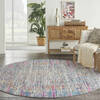 Nourison Passion Beige Round 80 X 80 Area Rug  805-141994 Thumb 3