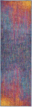 Nourison Passion Multicolor Runner 10 to 12 ft Polypropylene Carpet 141996