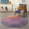 Nourison Passion Multicolor Round 40 X 40 Area Rug  805-141997 Thumb 3