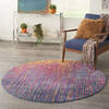 Nourison Passion Multicolor Round 40 X 40 Area Rug  805-141997 Thumb 5