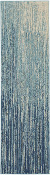 Nourison Passion Blue Runner 1'10" X 6'0" Area Rug  805-142002
