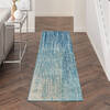 Nourison Passion Blue Runner 22 X 100 Area Rug 805-142003 Thumb 3