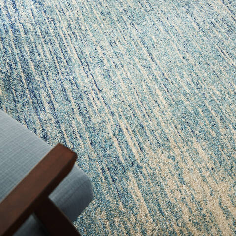 Nourison Passion Blue 39 X 59 Area Rug 805-142005 Image 4
