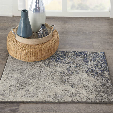 Nourison Passion Grey 110 X 210 Area Rug 805-142012 Image 3