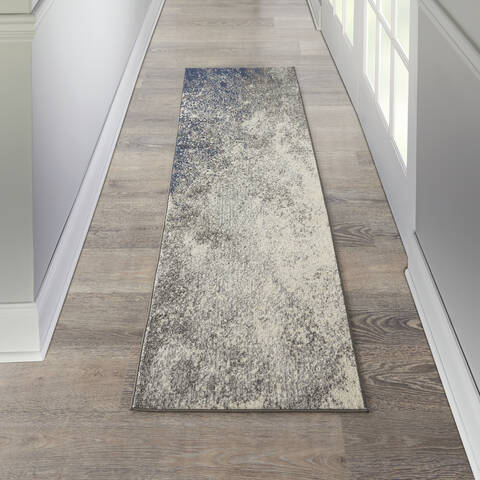 Nourison Passion Grey Runner 22 X 76 Area Rug 805-142014 Image 3