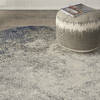 Nourison Passion Grey Round 53 X 53 Area Rug 805-142016 Thumb 4
