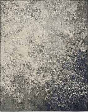 Nourison Passion Grey Rectangle 7x10 ft Polypropylene Carpet 142017