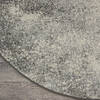 Nourison Passion Grey Round 80 X 80 Area Rug  805-142019 Thumb 1