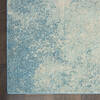 Nourison Passion Blue Runner 110 X 60 Area Rug  805-142021 Thumb 1