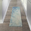 Nourison Passion Blue Runner 110 X 60 Area Rug  805-142021 Thumb 3