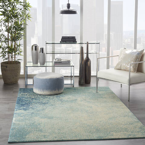 Nourison Passion Blue 39 X 59 Area Rug 805-142023 Image 5