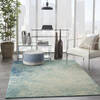 Nourison Passion Blue 39 X 59 Area Rug 805-142023 Thumb 5