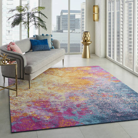 Nourison Passion Multicolor 90 X 120 Area Rug 805-142032 Image 5