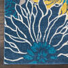 Nourison Passion Blue Runner 22 X 100 Area Rug  805-142033 Thumb 1