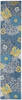 Nourison Passion Blue Runner 22 X 100 Area Rug  805-142033 Thumb 0