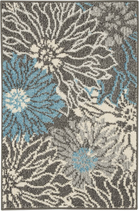 Nourison Passion Grey 110 X 210 Area Rug 805-142038 Image 0
