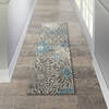Nourison Passion Grey Runner 110 X 60 Area Rug  805-142039 Thumb 3