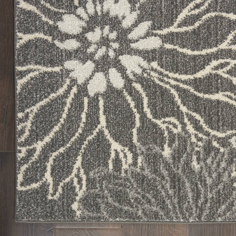 Nourison Passion Grey Runner 22 X 100 Area Rug 805-142040 Image 1