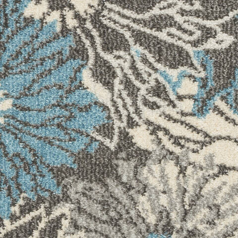 Nourison Passion Grey Runner 22 X 100 Area Rug 805-142040 Image 4