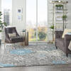 Nourison Passion Grey 67 X 96 Area Rug 805-142044 Thumb 5