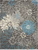 Nourison Passion Grey 67 X 96 Area Rug 805-142044 Thumb 0