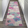 Nourison Passion Grey Runner 22 X 100 Area Rug 805-142047 Thumb 3