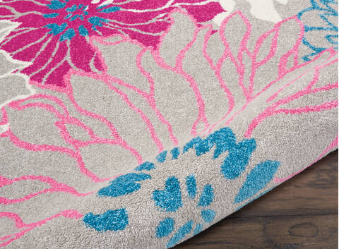 Nourison Passion Grey 90 X 120 Area Rug 805-142051 Image 2