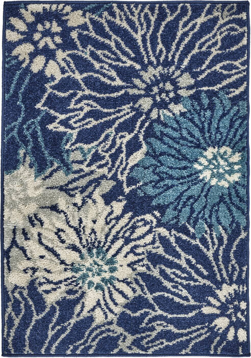 Nourison Passion Blue 110 X 210 Area Rug 805-142052 Image 0