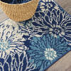 Nourison Passion Blue 110 X 210 Area Rug 805-142052 Thumb 4
