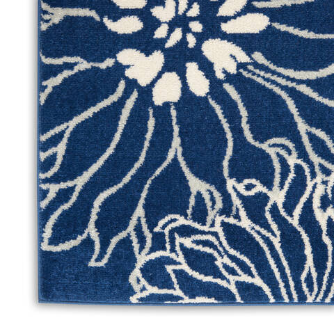 Nourison Passion Blue Runner 22 X 76 Area Rug 805-142053 Image 3