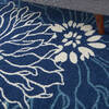 Nourison Passion Blue 39 X 59 Area Rug 805-142054 Thumb 4
