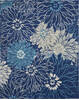 Nourison Passion Blue 67 X 96 Area Rug 805-142056 Thumb 0