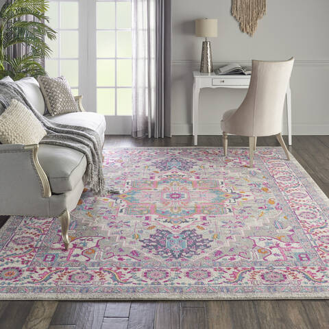 Nourison Passion Grey 90 X 120 Area Rug 805-142059 Image 3