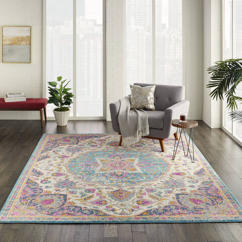 Nourison Passion Beige 67 X 96 Area Rug 805-142067 Image 3